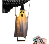 Yhsioaklo Halloween Ghost Swing Decoration | 7.87ft Waterproof Spooky Cute
