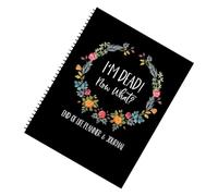 Yhsioaklo I'M Dead What Planner - My Final Wishes Notebook | Libro di lavoro sugli accordi e guida all'organizzazione del futuro | Diario di pianificazione di fine vita per la pace della mente