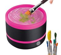 Yhsioaklo Macchina per la pulizia dei pennelli da trucco, per correttore, fard, ombretto, ricaricabile, strumento cosmetico per fondotinta, correttore, ombretto, blush