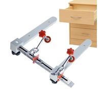 Yhsioaklo Maniglia per cassetti, stencil per cassetti, con chiusura a scatto, braccio magnetico in acciaio, regolabile, per la lavorazione del legno, lavabo, cucina