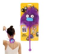 Yhsioaklo Mazza da massaggio manuale, massaggiatore per corpo - da massaggio in peluche, massaggiatore manuale | bacchetta per massaggio cartoni animati, per vita e collo