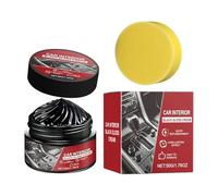 Yhsioaklo Pulitore interno auto | 50 g auto in pelle detergente per cruscotto, pulizia profonda a lunga durata per sedili, cruscotto, pannelli porte, manutenzione, riparazione, veicoli, camion, SUV,