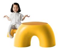 Yhsioaklo Sgabello per bambini, semplice mezza stagione piccoli sgabelli non slip -sgabelli per bambini con mobili comodi per i bambini per sedersi, imparare, imparare, giocare, giocare