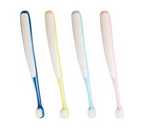 Yhsioaklo Spazzolino da denti per cucciolo, spazzolino da denti per animali domestici | 4x Pulizia dei denti per cani,Soft setole morbide fornitura di cure orali per animali domestici kit di