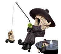 Yhsioaklo Statua di - Statuina da collezione in resina, statua di da, per scaffalature interne o esterne, scrivania per casa, decorazione Halloween