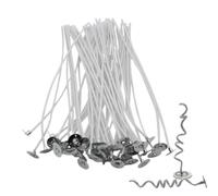 Yhsioaklo Stoppini per, Set di stoppini per, stoppini in Cotone per la Produzione di, Set di 50 stoppini per di soia, per Fai da Te, stoppini in Cotone per