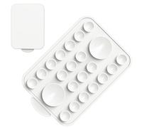 Yhsioaklo Supporto adesivo per telefono | Supporto magnetico in silicone per cellulare - Base magnetica per porta parete finestra a specchio viaggio esterno bagno registrazione