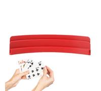 Yhsioaklo Supporto per carte da gioco, supporto da poker a tre strati, ausili per il gioco, forniture da tavola, custodia, oggetti da collezione per donne, uomini, organizer a mani libere, rack da