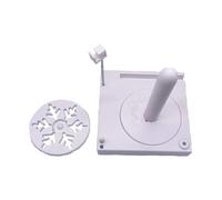 Yhsioaklo Supporto per filo per uncinetto, supporto per bobine di filo con cassetto per accessori | Supporto girevole per bobina per appassionati di uncinetto e maglieria