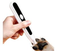Yhsioaklo Tagliaunghie per Zampe di Cane - Rasoio Elettrico Senza Fili per Toelettatura,Elettrico Silenzioso Accessori Toelettatura Per Piccoli Animali Occhi Orecchie Viso Gattini