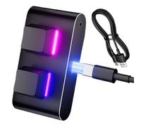 Yhsioaklo Tastiera macro - Tastiera per computer programmabile cablata in alluminio | Tastierino numerico meccanico a 6 tasti per codifica casa e ufficio | Video Editing Lavoro Scrittura Studio