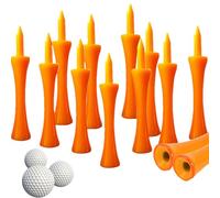 Yhsioaklo tè da Golf - 100 Pezzi di Colore Misto infrangibile ABS Golf Tees | Ridurre Gli per Sport di attrito pratiche di Colore Misto per Una Migliore Esperienza