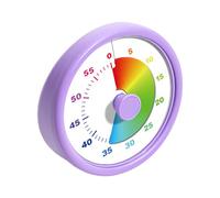 Yhsioaklo Timer visivo, strumento di apprendimento silenzioso, timer digitale per aule scolastiche, per casa, aule, cucine, camere da letto, biblioteche, scrivanie, palestre, studio, esercizio, cucina