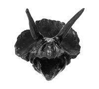 Yhsioaklo Tubi Trekking a Forma di Triceratopo | Halloween Horror Writing Pipe con un Forte Grido di | Pipe per famiglie, collezionisti, Adulti, Escursionismo Zaino, Deserto, f