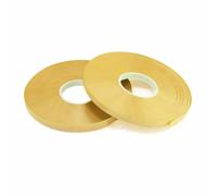 YHT Nastro di raso dorato da 5 mm x 50 m, per confezioni regalo, progetti fai da te, nastri decorativi per palloncini per artigianato, fiocchi per capelli e decorazioni per torte