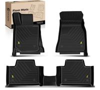 YHTAUTO Floor Mats Fit 2019-2024 BMW 3 Series, TPE All Weather Car Mats Waterproof Anti-Slip Odorless Floor Liner, Interior Car Accessories Front & 2nd Row Liner