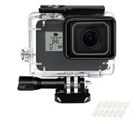 YHTSPORT Custodia impermeabile Compatibile con GoPro 2018/7/6/5, 60M Custodia protettiva Subacque, Custodia Protettiva Impermeabile, Custodia Protettiva con Accessori per Action camera