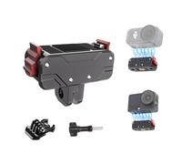 YHTSPORT Supporto magnetico per DJI Osmo Action 6/Nano, adattatore magnetico a sgancio rapido accessorio per Osmo Action 6/Nano con interfaccia pieghevole