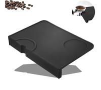 Yhuasia Tappetino in silicone per espresso, con protezione dei bordi, accessorio per espresso, non ha paura di danneggiare il tavolo durante la pressatura, partner del barista (21 x 15 cm)