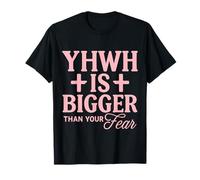 YHWH è più Grande della Tua Paura Christian Graphic Maglietta