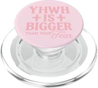 YHWH è più grande della tua paura Christian Graphic PopSockets PopGrip per MagSafe