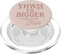 YHWH è più grande della tua paura ebraico cristiano PopSockets PopGrip per MagSafe