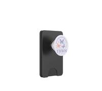 YHWH Il Suo Nome È Sul Vento Farfalla Fede PopSockets PopWallet per MagSafe