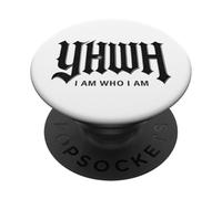 YHWH - Io sono chi sono - Judeo Christian Streetwear PopSockets PopGrip Adesivo