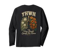 YHWH: Ogni respiro Dice Il Suo Nome: Yahweh Maglia a Manica