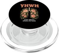 Yhwh Ogni respiro pronuncia il suo nome Fede cristiana religiosa PopSockets PopGrip per MagSafe