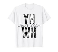 YHWH Respiro della Vita - Cristiano Dio Yahweh Bibbia Maglietta