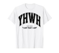 YHWH Sono Che Sono Uomini cristiani, Le Donne Amano Dio & Gesù Maglietta