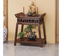 YHWKGZ Tavolo Da Altare Personale, Mobiletto for Altare, Portavasi In Stile Moderno Con Design Traforato, Tavolino Divano Vintage Con Ripiano Portaoggetti, Tavoli for Il Culto Domestico(55x30x58cm/21.