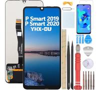 YHX-OU 6.21'' Nero Schermo per Huawei P Smart 2019 P Smart 2020 LCD Display Touch Screen Digitizer Ricambio Assembly con Utensili Inclusi+Vetro temperat