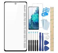 YHX-OU 6.5" Display in Vetro Frontale da per Samsung Galaxy S20 Fe SM-G780 S20 Fe 5G SM-G781S20 Fe 2022 SM-G781NK Front Glass LCD Touchscreen di Ricambio + Strumento + 3M + Pellicola Protettiva
