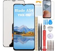 YHX-OU 6.6'' Nero Schermo per ZTE Blade A54 LCD Display Touch Screen Completo Digitizer Ricambio Assembly con Utensili Inclusi + Vetro temperato