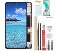 YHX-OU 6.67'' Nero+Telaio TFT Schermo per Oppo A80 5G CPH2639 LCD Display Touch Screen Digitizer Ricambio Assembly con Utensili Inclusi + Vetro temperato
