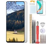YHX-OU 6.74'' Nero TFT Schermo per Realme C61 4G/C63 4G/Note 60 2024 RMX3933/RMX3939/RMX3930 LCD Display Touch Screen Digitizer Ricambio Assembly con Utensili Inclusi + Vetro temperato