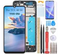 YHX-OU 6.75 Nero +Cornice LCD Display per TCL 40 SE T610 2023 LCD Touch Screen di Ricambio digitizer Assembly Vetro con Attrezzi