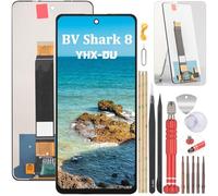 YHX-OU 6.78" Nero Display LCD per Blackview Shark 8 Schermo Completo Touch Screen Digitizer Assemblea E Strumenti