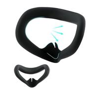 YHX-OU Copertura Viso in Silicone per Meta Quest 3S Silicone Face Pad compatibile con Quest 3S Accessori VR Resistente al Sudore e Alla Luce Maschera in Silicone