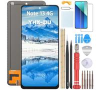 YHX-OU Nero LCD Schermo per Xiaomi Redmi Note 13 4G LCD Display Touch Screen Digitizer Ricambio Assembly con Utensili Inclusi E Vetro Temperato
