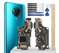 YHX-OU Per Xiaomi Poco F2 PRO M2004J11G Connettore Dock Porta di Ricarica Charger Port Presa di Ricarica USB+Strumento di Installazione