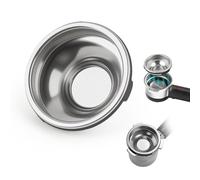 YHX-OU Portafiltro singolo compatibile con le macchine da caffè Ninja Luxe Cafe ES601 e ES701, resistente alla pressione, realizzato in acciaio inox poroso (argento)