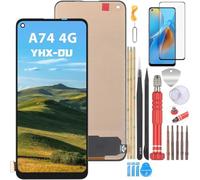 YHX-OU TFT Schermo per Oppo A74 4G CHP2219 Oppo A94 5G Nero LCD Display Digitizer,Touchscreen Assemblato Sostituzione con Kit di Strumenti di Riparazione + Vetro Temperato