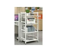 YHxFlux Scaffali portaoggetti Scrivania da ufficio Rack di stoccaggio for la casa for stampante multistrato pavimento for fotocopiatrice per ufficio