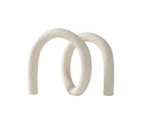 YHxFlux Statua decorativa Armadietto for vino, ornamenti di forme speciali, libreria artistica creativa, decorazioni geometriche for il soggiorno Statuetta artistica(Bianco)