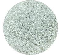 YHYPOCI 4000 perline in resina da 3 mm per la creazione di gioielli, perline rotonde sfuse con foro per collane, bracciali, orecchini, decorazioni per gioielli (bianco)