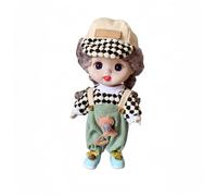 YHYQiFei Bambola Bjd 1/8, bambola snodata a sfera, bambole alla moda, bambola SD in vinile da 22,9 cm, action figure da collezione, il miglior set regalo (D)