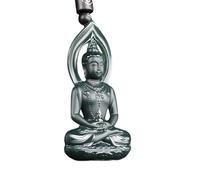 YHYQiFei Hetian Jade Natural nefrite jade quan yin Ciondolo Amuleto intagliato a mano Buona fortuna Amuleto Giada Gioielli Feng Shui cinese, Giada etiana, Ciondolo in giada hetian nefrite naturale